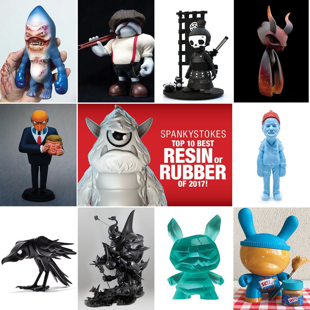 SpankyStokes's Top 10 Best Resin Releases of 2017!